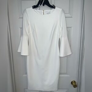 Calvin Klein White Dress Size 6